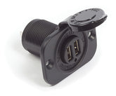 USB LADE UTTAK – 2 KONTAKTER PER UTTAK